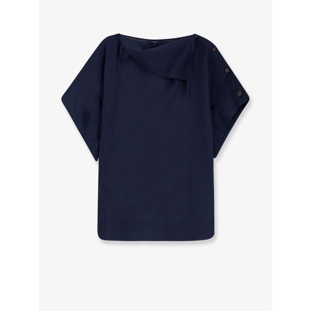 Soeur Women Issa Top In Linen Blend